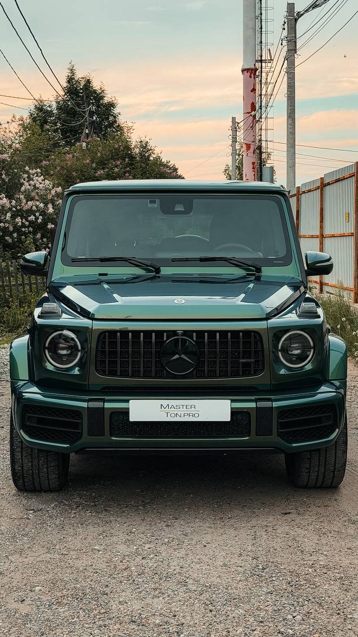Работа студии МастерТон на Mercedes-Benz — Автовинил